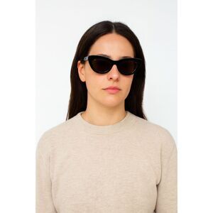 STELLA MCCARTNEY Cateye Black Sunglasses with Case
